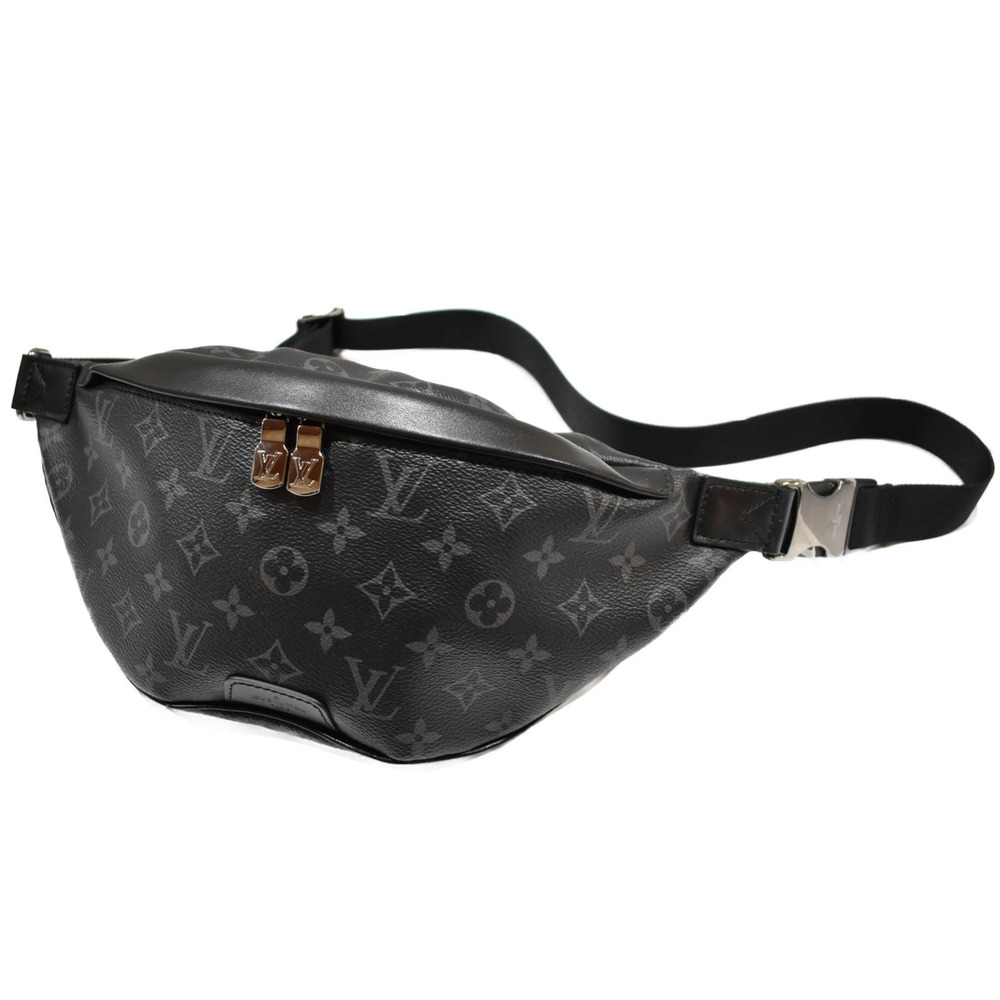 LOUIS VUITTON Discovery Bumbag Monogram Eclipse Black Body Belt Bum Crossbody